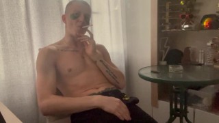 Morning handjob and cum for breakfast - 127