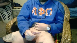 Throwback To When I Came On My Hoodie!