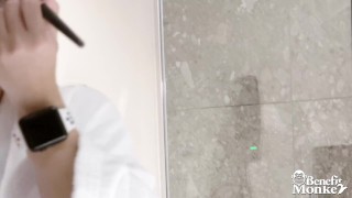 Italian hottie Sara Bell sucks and fucks a stiff cock