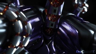 Alita battle angel bound and fucked by Atomic Heart machine