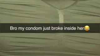 Girlfriend cheats after Nights Outs Snapchat Cuckold Compilation