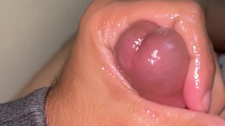 Nothing like releasing stress with a big straw | Short Cumshot | Circumcised