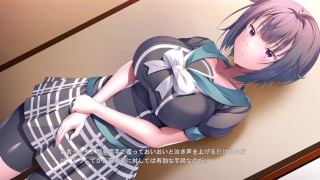【エロゲ実況(体験版)】お姉ちゃんの代わりに抜いてあげます 彼女の妹の無表情ジト目爆乳JKが渋々パンツ見せてシコらせてくれたので太ももやパンツにぶっかけてしまい・・・( Hentai game)