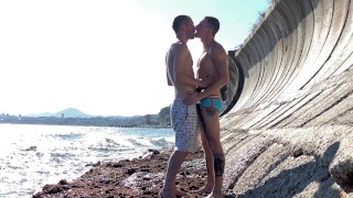 Fucked a twink on the beach - 497