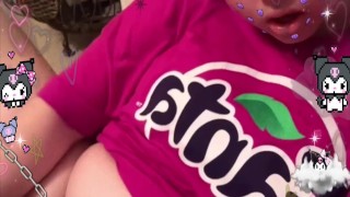 Goth Aesthetic Egirl play with her big fat tight pussy