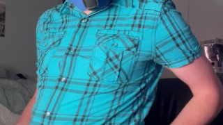 Fat Pup Playing With His Growing Belly