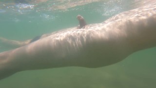 I cum just for the pleasure of feeling free, naked on a public beach