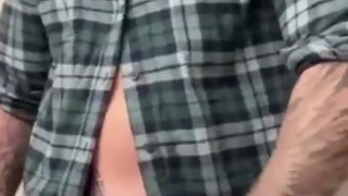 Amateur hunk model can't stop moaning and orgasm