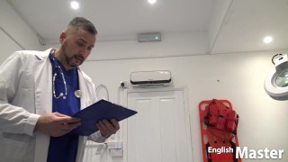 Doctor diagnoses you as chronic masturbator and prescribes a chasity cage for your cock PREVIEW