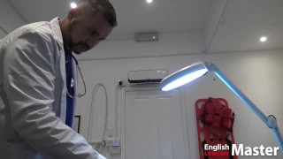 Doctor diagnoses you as chronic masturbator and prescribes a chasity cage for your cock PREVIEW