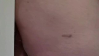 Anal dildo quickie before I go to bed, with hands-free orgasm countdown