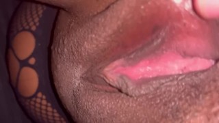 my ebony step mom pussy is so tight and wet