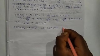 Heights & Distances Trigonometric Math Slove By Bikash Edu Care Episode 12