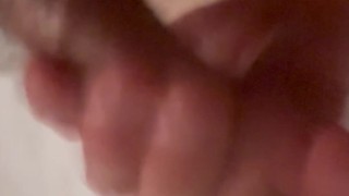 Sprinkling BWD cum dripping close up