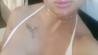 I know you like it and you love that I touch it over and over again FBB MUSCLEWOMEN BODYBUILDER