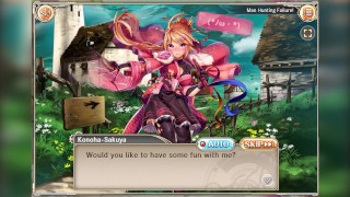 Kamihime PROJECT R - Konoha Sakuya uncensored sex scene, check bio to play
