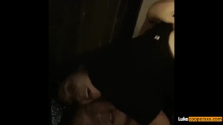 Petite Teen Sucks & Fucks In Car