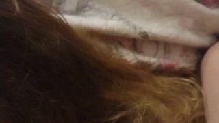 I masturbate using roommates long hair and my cock and it turns her on (long hair fetish) hair fuck