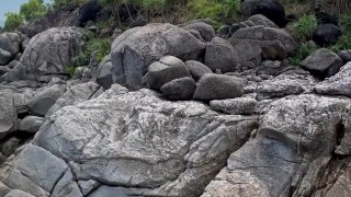 RANDOM PASSERER LUCKY WHEN HE FOUND ME NAKED AND HORNY ON THE ROCK. I SUCKED HIM WITH PLEASURE