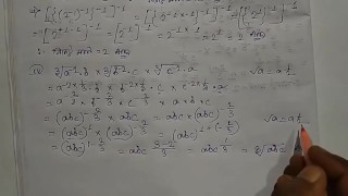 Algebra Laws of Indices Math Slove by Bikash Edu Care Episode 2