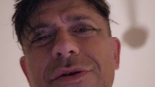 Billy leads His College Class by Doing Project Jerkoff Demo! All 7 inches!