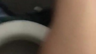 Showing my Cock in public bathroom work ~Damonhardx