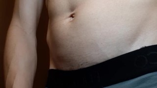 I really needed to rub my dick for you | Muscular dude goood jerk off