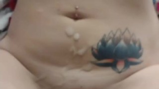 Stepson Fucked His Stepmom and Squirts A Huge Cumshot On Her Stomach