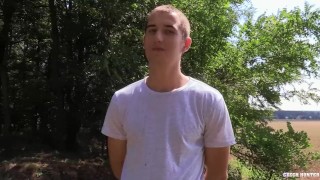 BIGSTR - Desperate Guy Asks A Stranger For Help With his Car But He Wants His DIck For Exchange