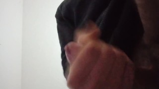 LENS COVERED WITH CUM (by cumming I got everything wet)