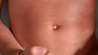 I moan like a bitch, playing with my balls. Big Cum, Jerk Off, Close Up, Masturbation, Amatorial