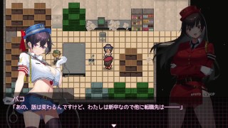 【エロゲ実況(体験版)】#01 ケイドロ 巨乳警官(婦警)がエッチな目に！おっぱい揉まれたり上司の代わりに手コキ顔面射精、フェラ口内射精させられたり・・ (RPG人気神同人エロゲー Hentai g