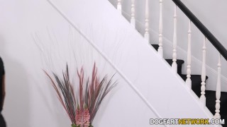 BlacksOnBoys - Black Juicy Hunk Plumber Fixes Latino Jock's Tight Ass With His Dick