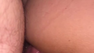 Step sister finally agrees to slide it in