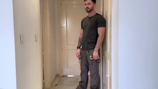 Alpha plumber humiliates beta loser & strips