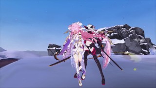 Elysia Herrscher of Human Ego ryona - Honkai Impact 3rd