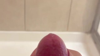 Cum in The Shower