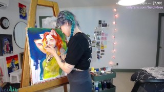 painting tricky_nymph