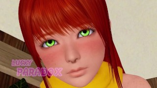 Layla taking it from behind - Lucky Paradox