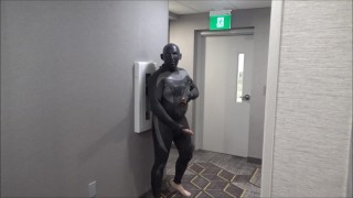 rubber commando training in hotel hall