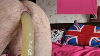 18 inch double ended dildo birthing
