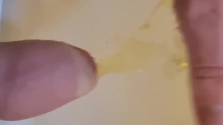 Foreskin ballooning in slow motion