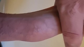 Foreskin ballooning in slow motion