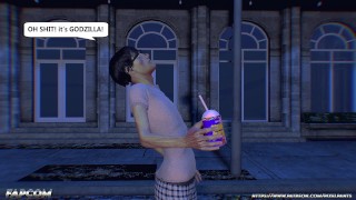 Happy Birthday Grimace (Giantess Animation)
