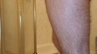 Changing panties with a quick urethral sounding in the middle