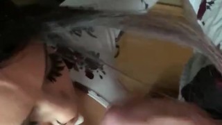 Sexy brunette all on this Dick