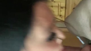 Sexy brunette all on this Dick