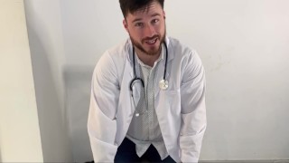 Doctor farting during check up
