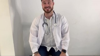 Doctor farting during check up