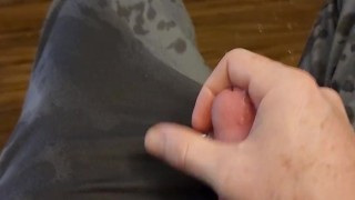 Messy piss and mastrbation in my apartment